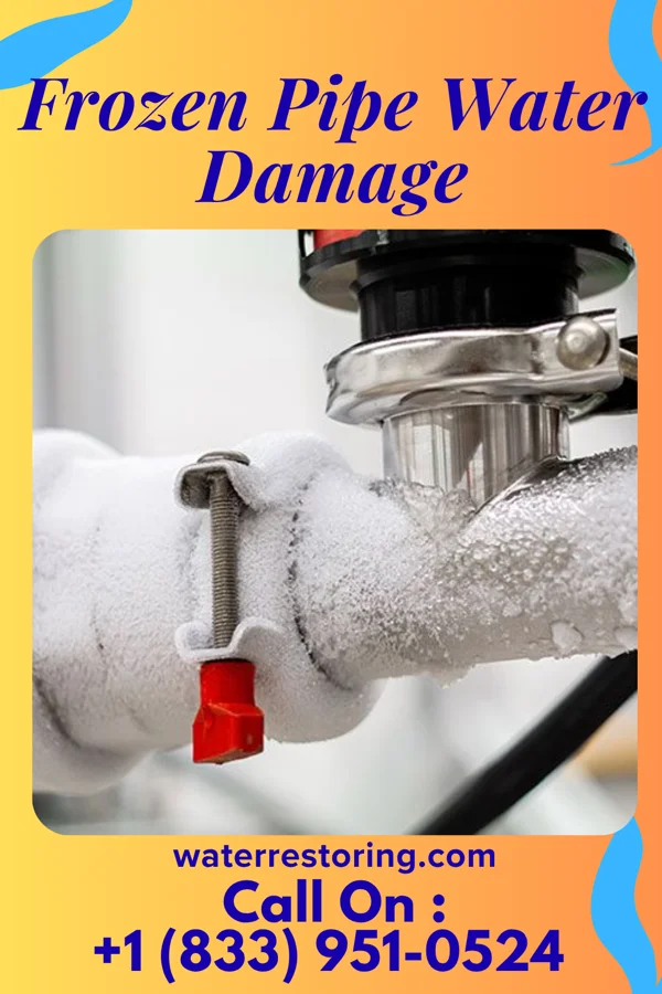 Frozen Pipe Water Damage in Broadway, NC